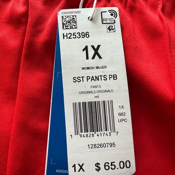 New Slim Fit $65 Prime Blue Adidas Track Pants 3X(Plus) - Picture 12 of 16